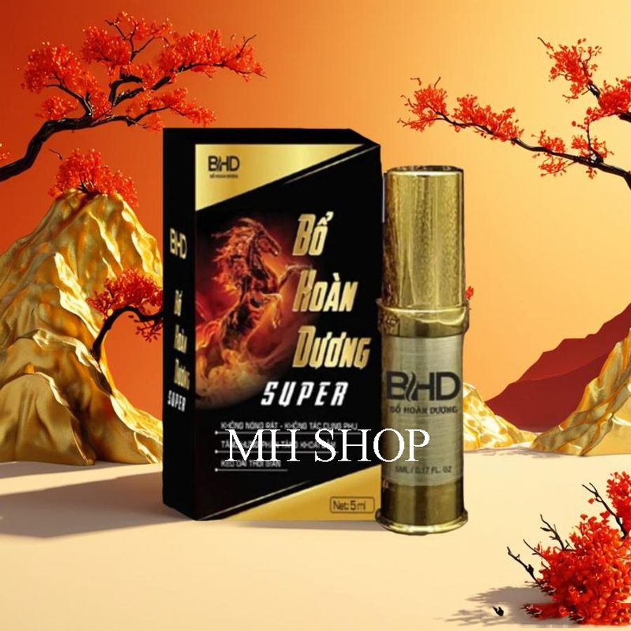 Xịt BHD Super kéo dài hiệu quả ở nam, xịt chống xuất sớm siêu hot