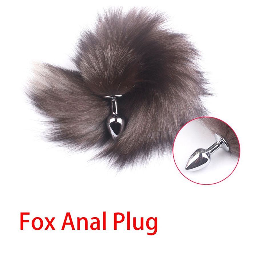 Đuôi Cáo Hóa Trang Fox Anal Plug, Cosplay Cửu Vĩ Hồ Đát Kỷ Siêu Kích Thích