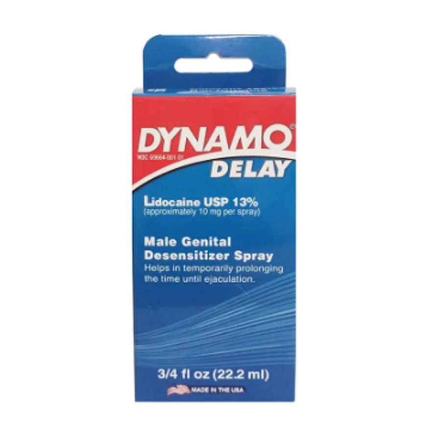 Xịt kéo dài thời gian cao cấp Dynamo Delay Spray 22.2ml chính hãng Mỹ cho nam