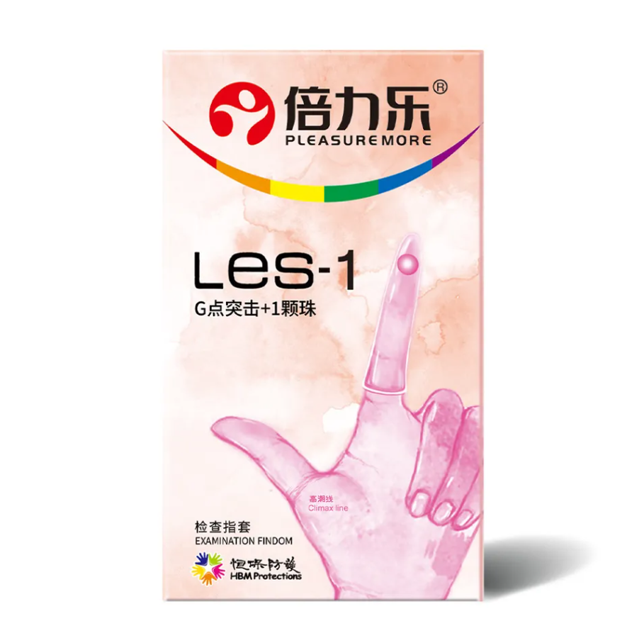 Bao Cao Su Ngón Tay Les 1 BI - Hộp 8 cái