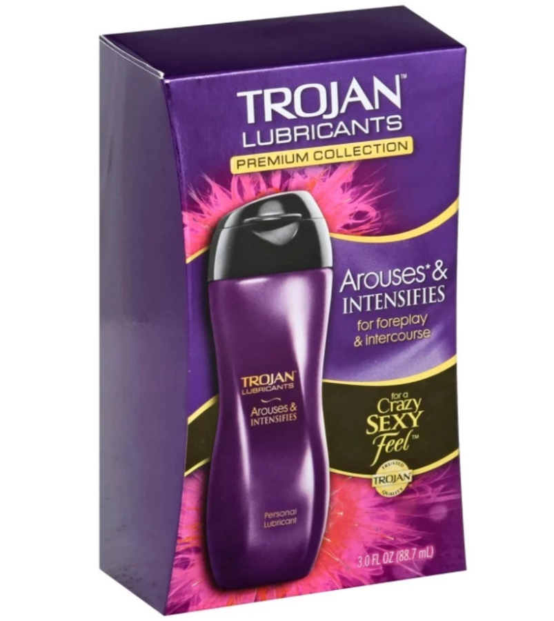 Gel boi tron Trojan Arouses & Intensifies se khít tăng khoái cảm chai 88.7ml 276482