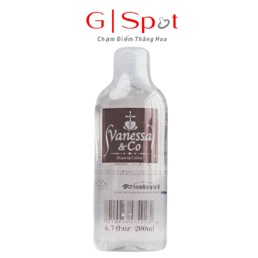 Gel Boi Trơn Vanessa & Co Nhật Bản 200ml