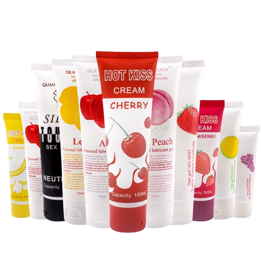 Gel Boi Tron Love Kiss, Hot Kiss, Silk Touch Hương Trái Cây 100ml