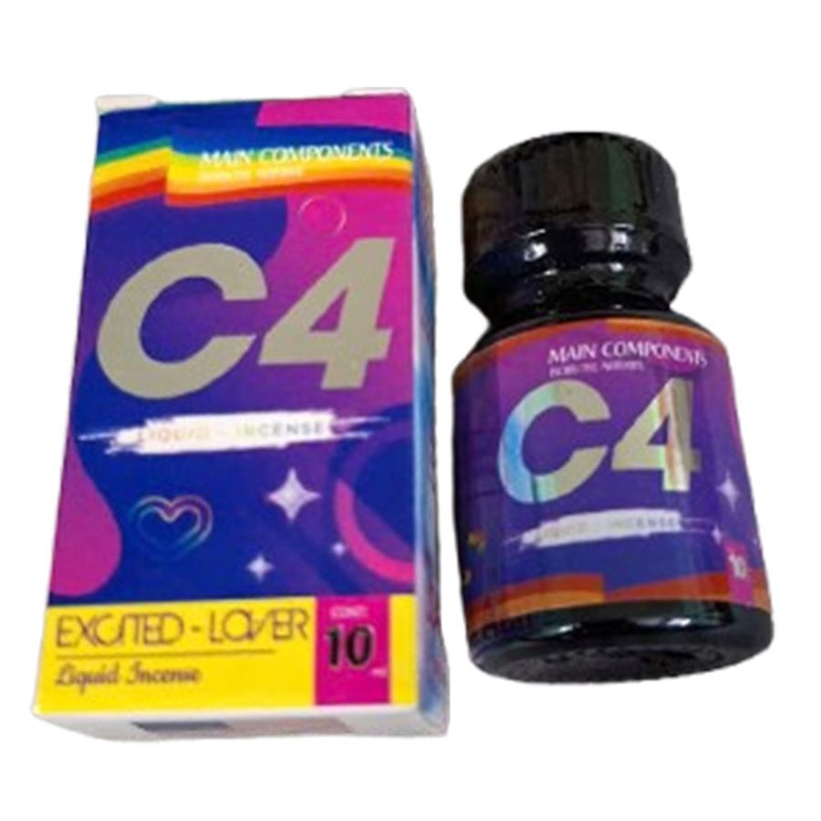 Chai Hít Popper C4 Main Componets 10ml USA Chính Hãng 393174