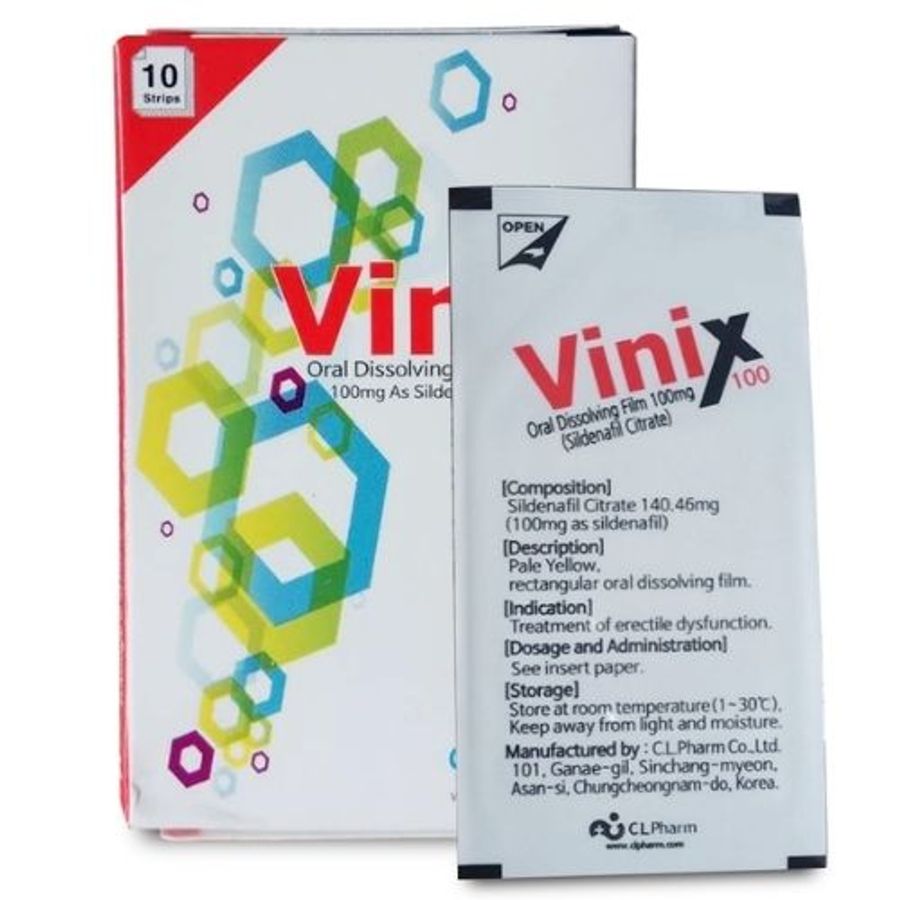 Vinix 100mg - Hàng Korean - Hiệu Quả 100% - Chính Hãng - Lẻ 1 Tem