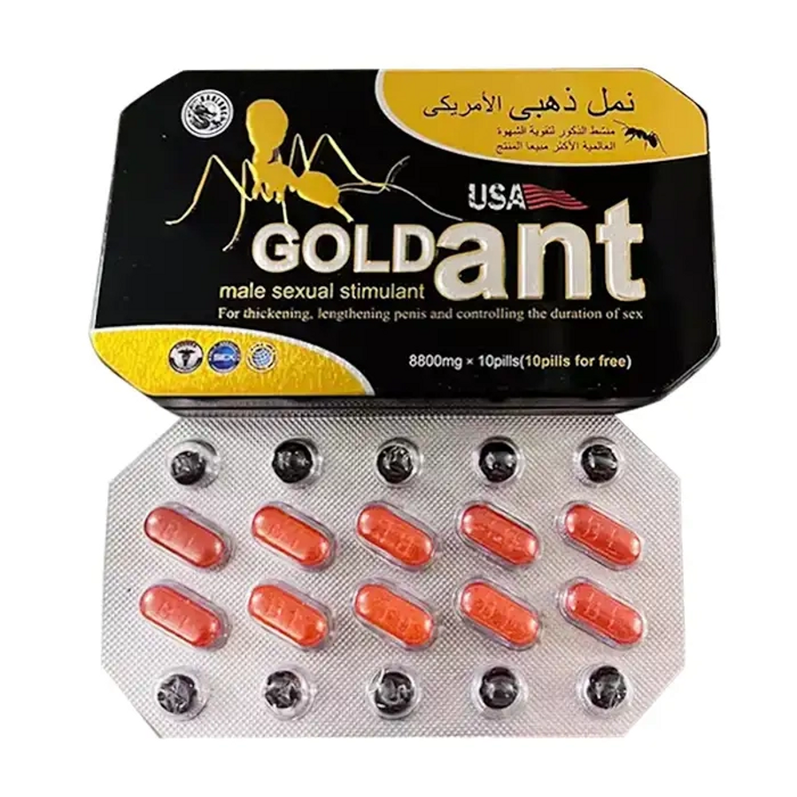 Viên Kẽm Kiến Vàng Gold Ant - Vỉ 20 Viên