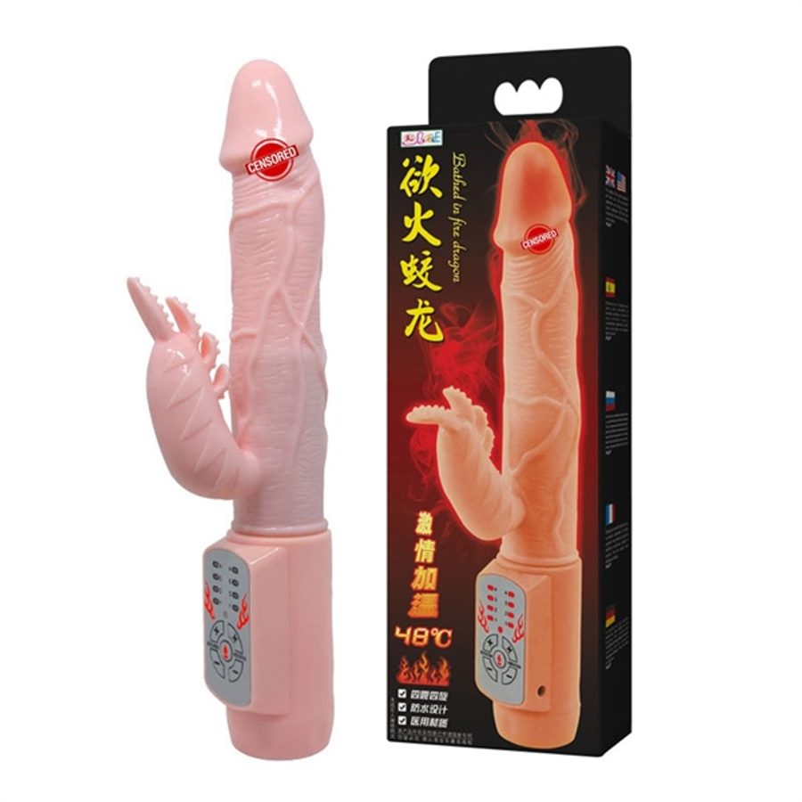 Dương Vật Giả Phát Nhiệt Baile Fire Dragon 48C R-N-PN S Rung Đa Chức Năng Che Tên Khi Giao Hàng