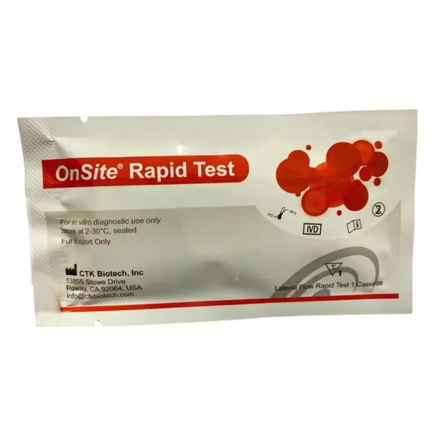 (Fullbox)Test HIV thế hệ thứ 4 Ag/ab phát hiện sớm Chính hãng