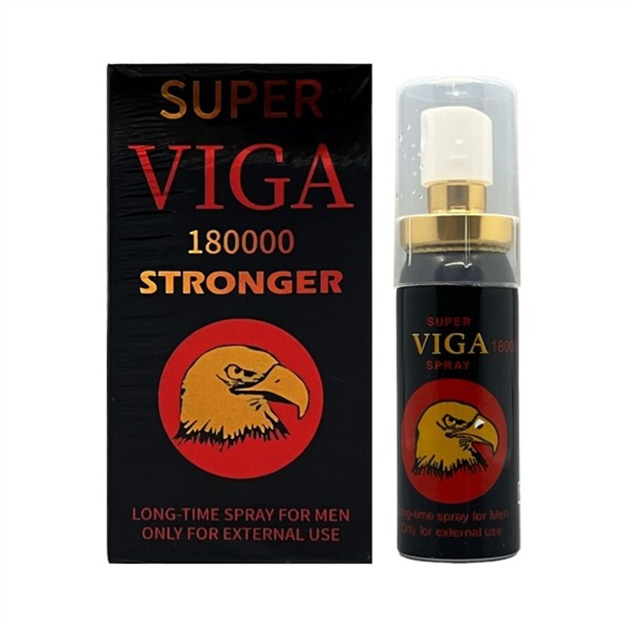 Chai xịt chống xuất tinh sớm lâu ra dành cho nam Viga 180000 Stronger 15ml Chính hãng