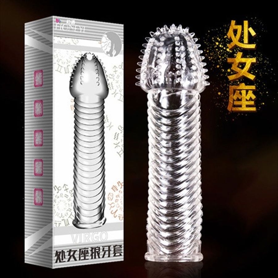 Bao cao su đôn bi gai to BDD Fioneyi Virgo Gai Gân 1 Cái che tên chính hãng