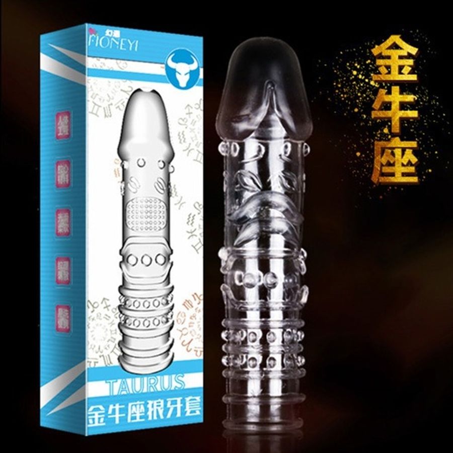 Bao cao su đôn bi gai to BDD Fioneyi Taurus Đầu Bi 1 Cái che tên chính hãng