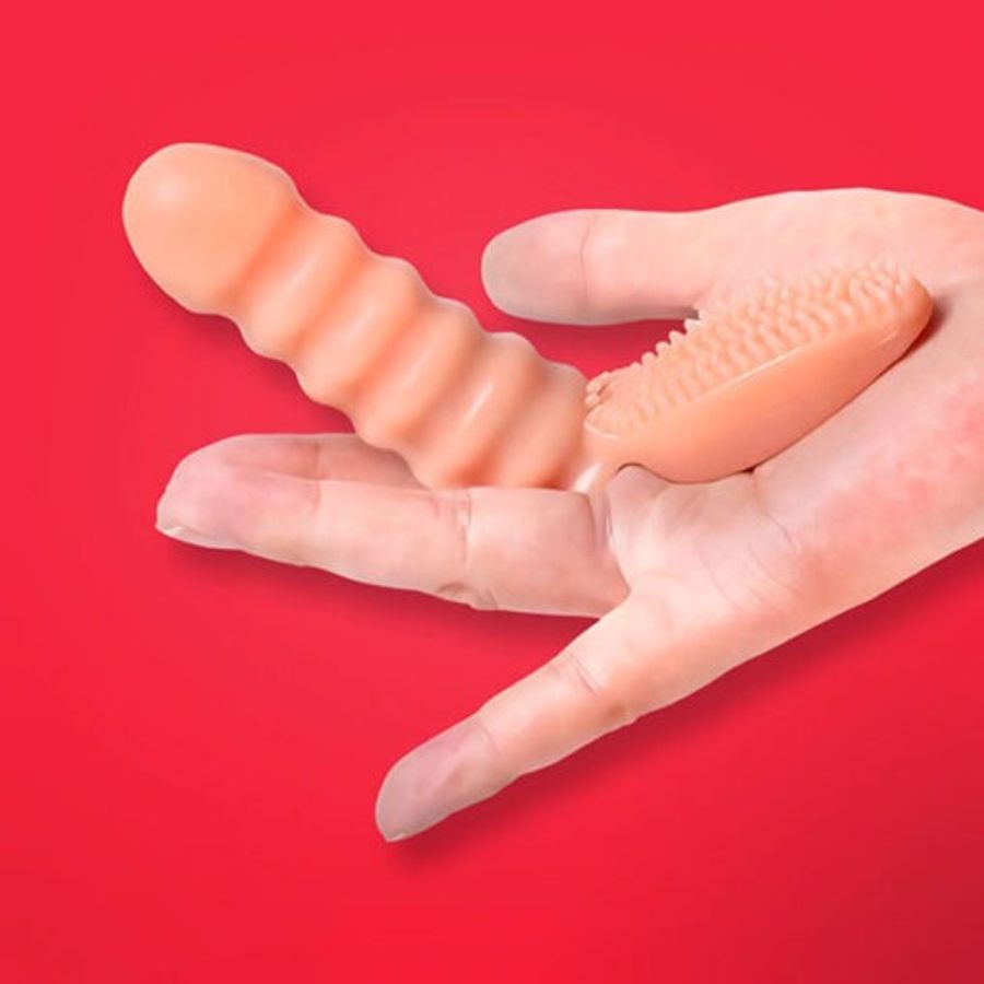 Bao cao su đôn dên ngón tay Yunman có rung Rung Cực Sướng - Chính Hãng