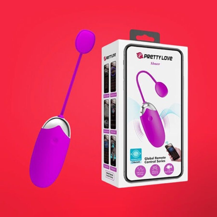 Trứng rung Pretty Love Abner điều khiển qua app Rung Cực Sướng - Chính Hãng