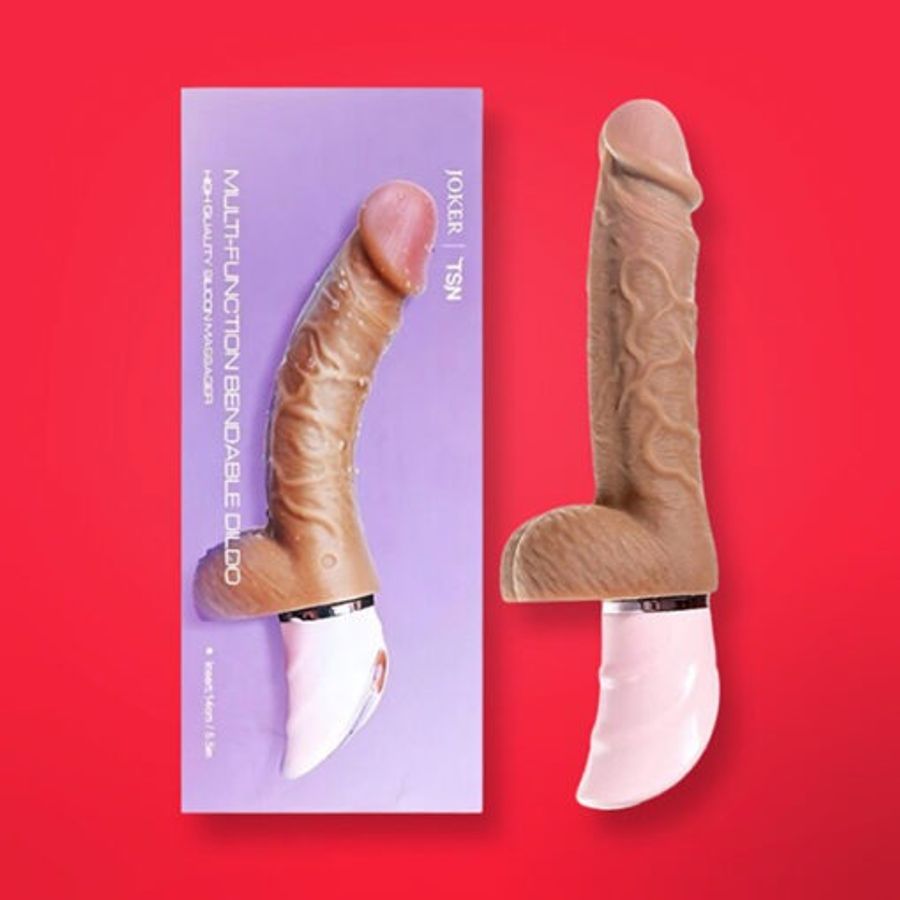 Dương vật giả Joker TSN siêu mềm 10 chế độ sưởi ấm Rung Cực Sướng - Chính Hãng