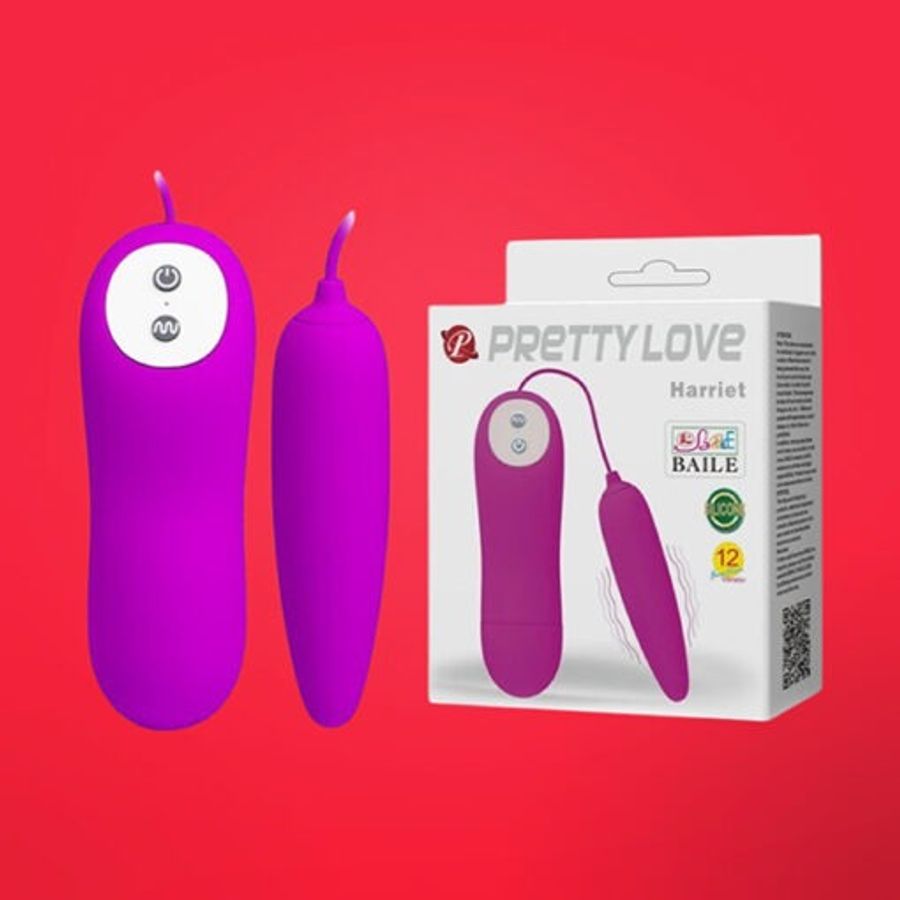 Trứng rung Pretty Love Harriet 12 chế độ Rung Cực Sướng - Chính Hãng