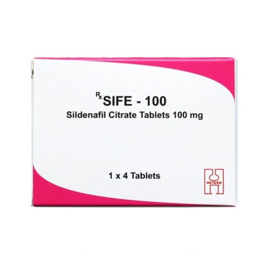 Viên uống hỗ trợ tăng cường sinh lý Sife 100 - Hộp 4 viên Chính hãng