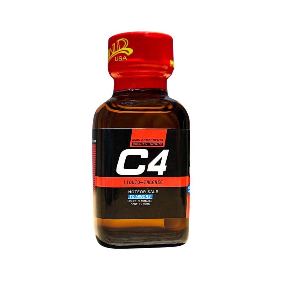 Chai hít tăng khoái cảm Popper PWD USA C4 Red - Chai 30ml cao cấp chính hãng mỹ