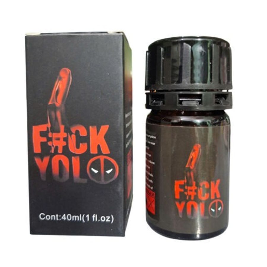 Chai hít tăng khoái cảm Popper Fuck YoLo 40ml Dành Cho Top Bot Chính Hãng