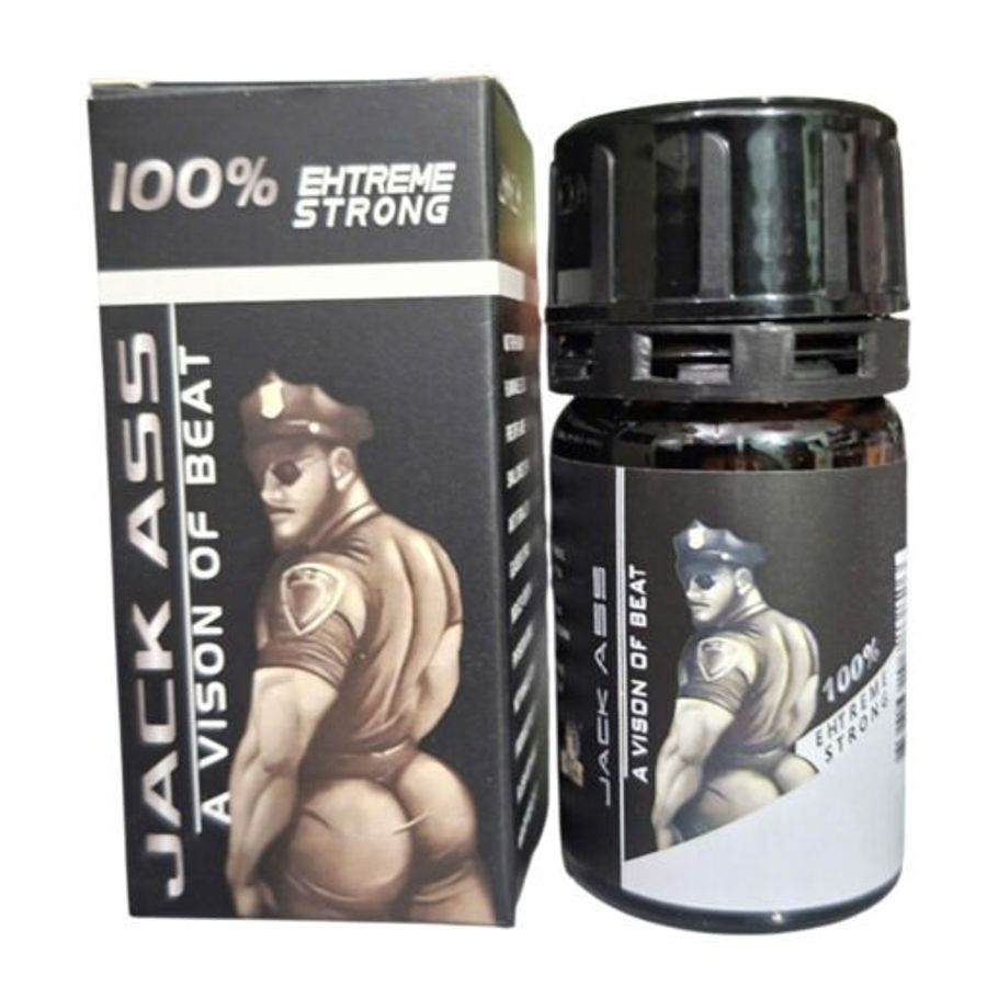 Chai hít tăng khoái cảm Popper Mạnh Jack Ass 40ml – PWD Chính Hãng, Cực Phê Dành Riêng Cho LGBT Chính Hãng