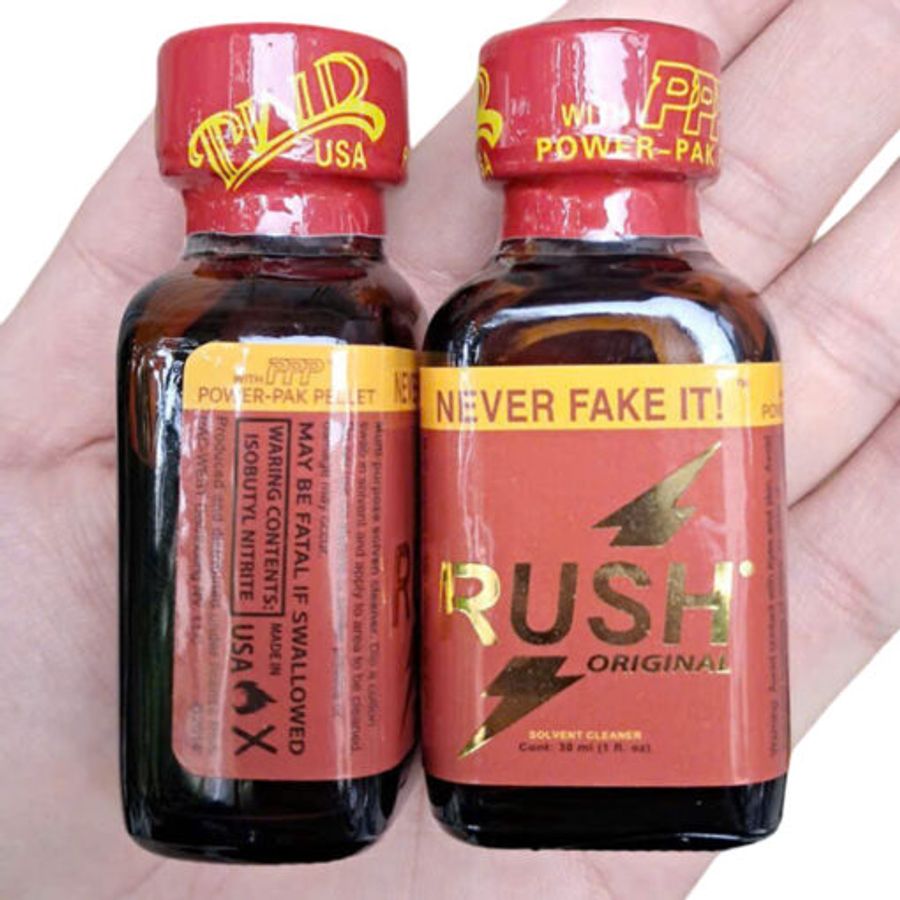 Chai hít tăng khoái cảm Rush Đỏ 30ml Chính hãng giá rẻ