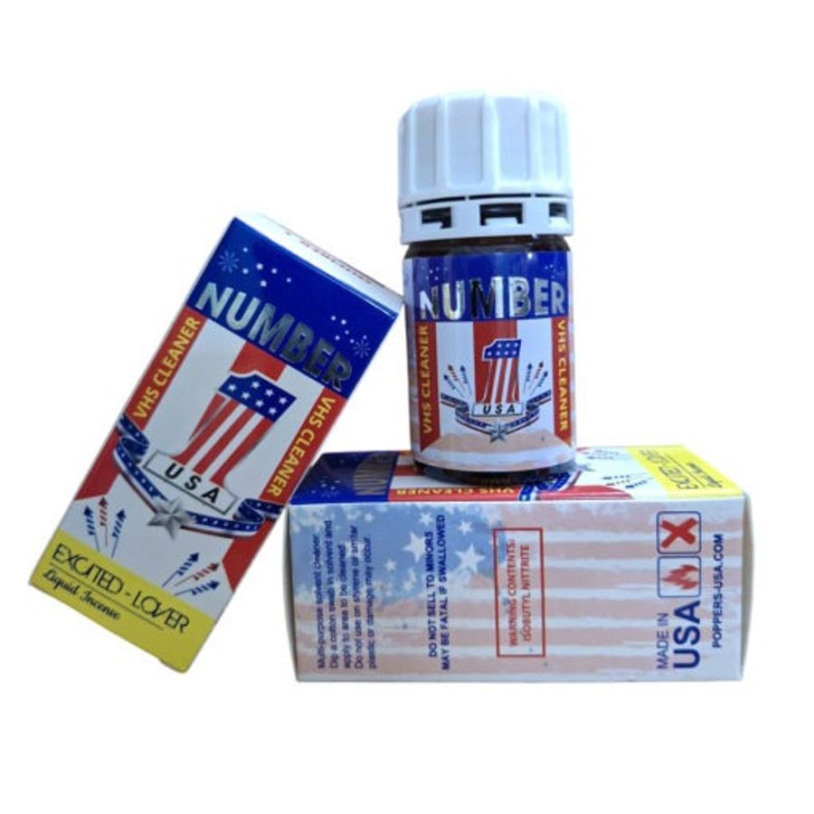 Chai hít tăng khoái cảm Popper Number 1 USA 40ml Chính Hãng