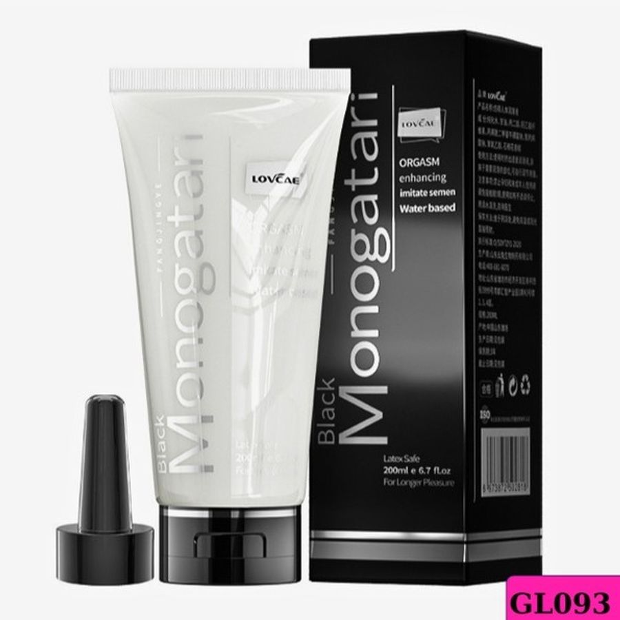 Gel tạo trơn LoveCAe Black Monogatari tinh trùng chai 200ml