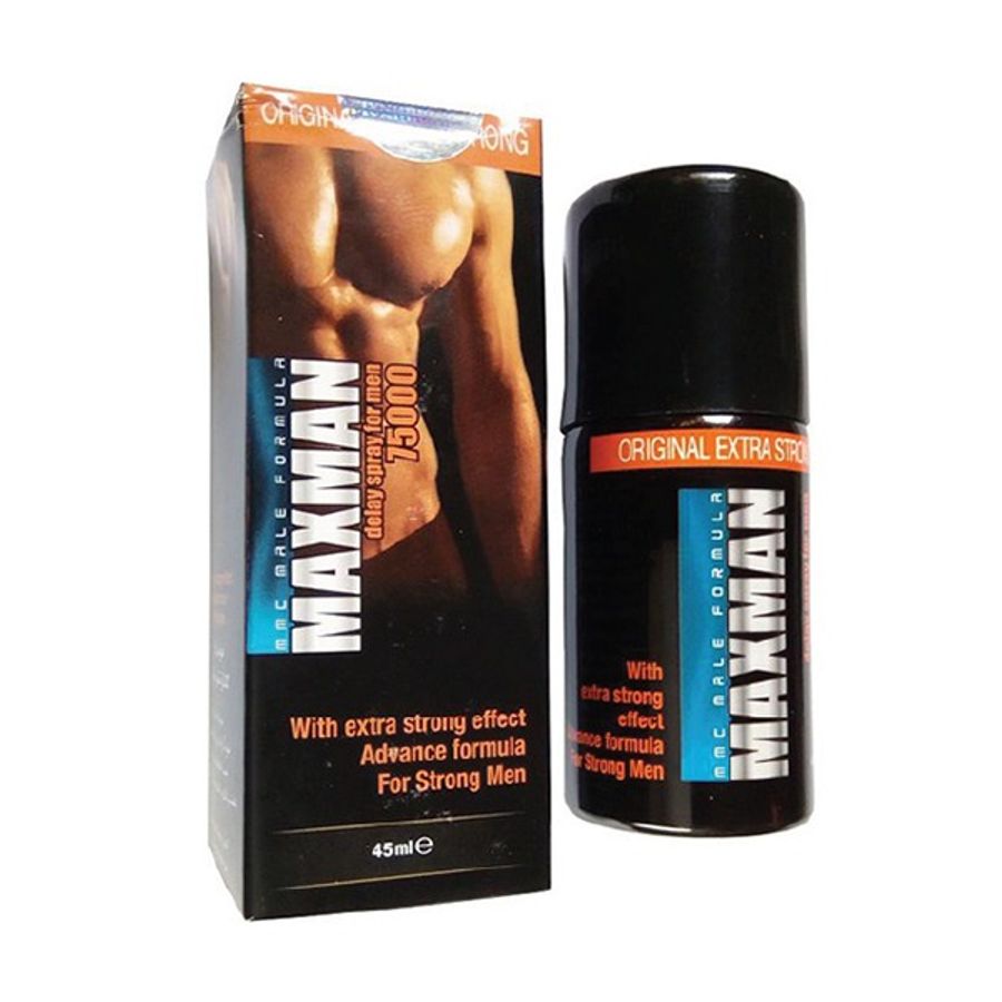 Maxman 75000 – Chai xịt kéo dài thời gian quan hệ cho nam