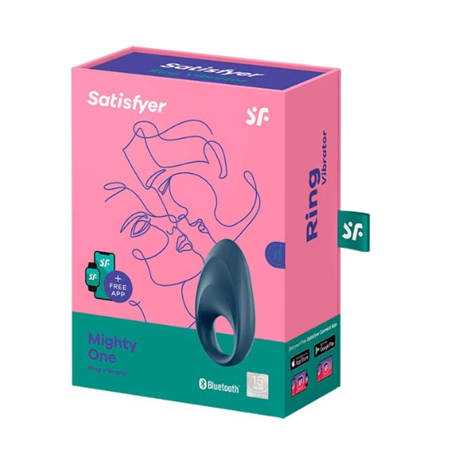Vòng đeo dương vật Satisfyer Mighty One đa chế độ rung