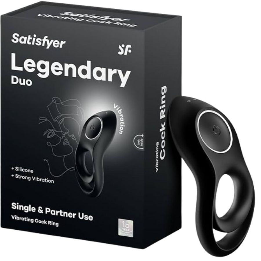 Vòng đeo dương vật Satisfyer Legendary Duo massage êm ái