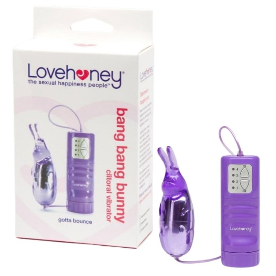 Trứng rung tình yêu Lovehoney Bang Bang Bunny hình tai thỏ