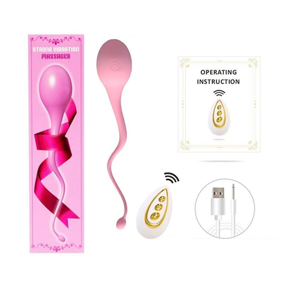 Trứng rung tinh trùng 7 chế độ Không dây, Remote, Pin sạc