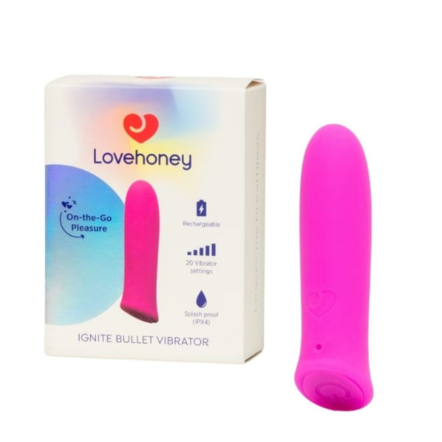 Máy rung massage kích thích nữ Lovehoney Ignite Bullet nhỏ gọn tiện lợi