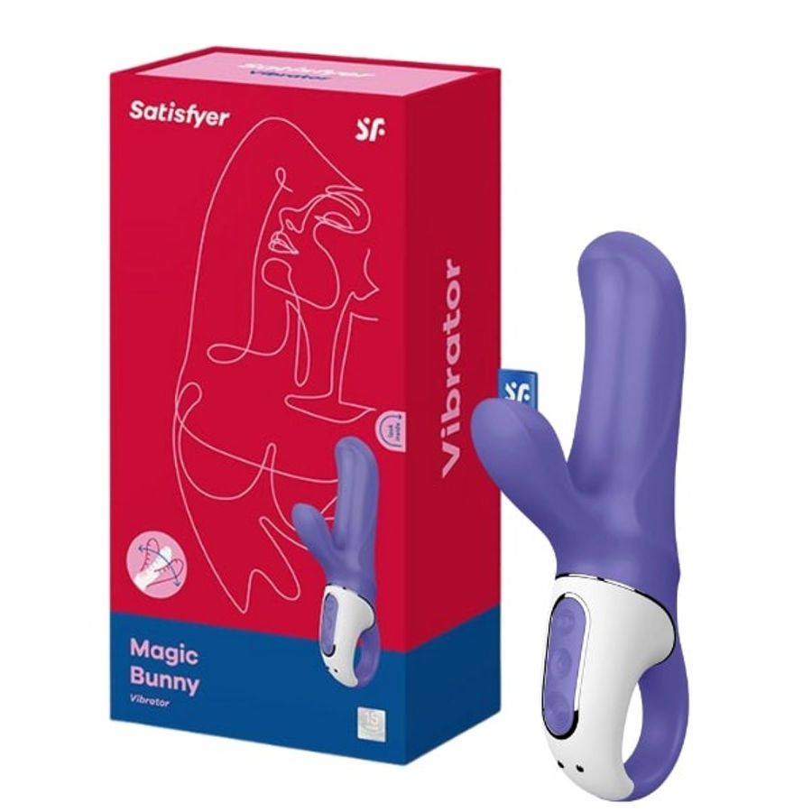 Máy rung massage kích thích nữ Satisfyer Magic Bunny lưỡi liếm siêu sướng