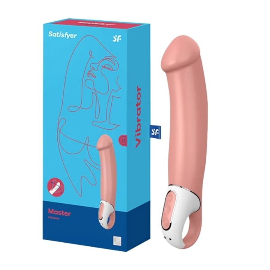 Máy rung massage kích thích nữ Satisfyer Master size to cực kích thích