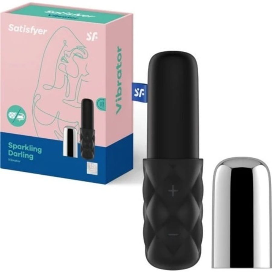 Máy rung massage kích thích nữ Satisfyer Sparkling Darling massage âm vật