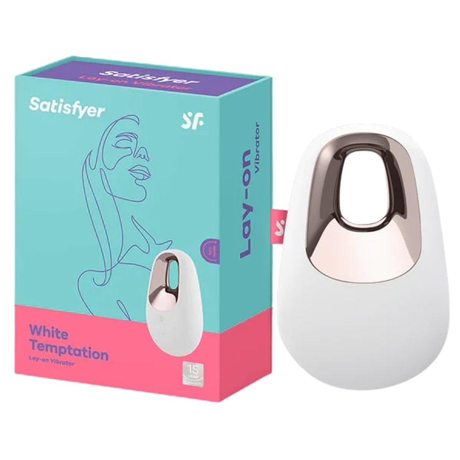Máy rung massage kích thích nữ Satisfyer White Temptation nhỏ gọn