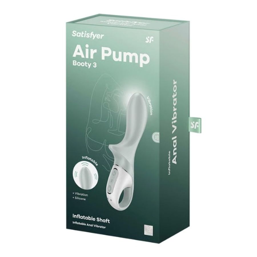 Máy rung massage kích thích nữ Satisfyer Air Pump Booty 3 massage cực đã