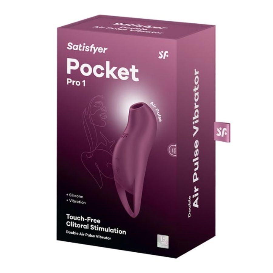 Máy rung massage kích thích nữ Satisfyer Pocket Pro 1 kích thích nhỏ gọn