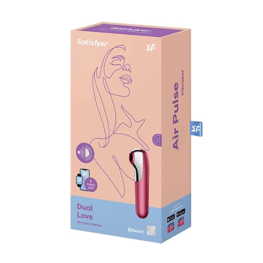 Máy rung massage kích thích nữ Satisfyer Dual Love massage mềm mịn