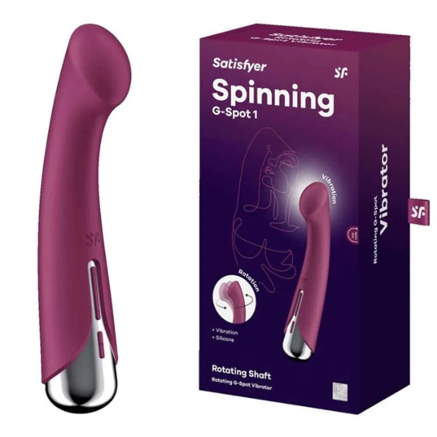 Máy rung massage kích thích nữ Satisfyer Spinning G-Spot 1 massage điểm G