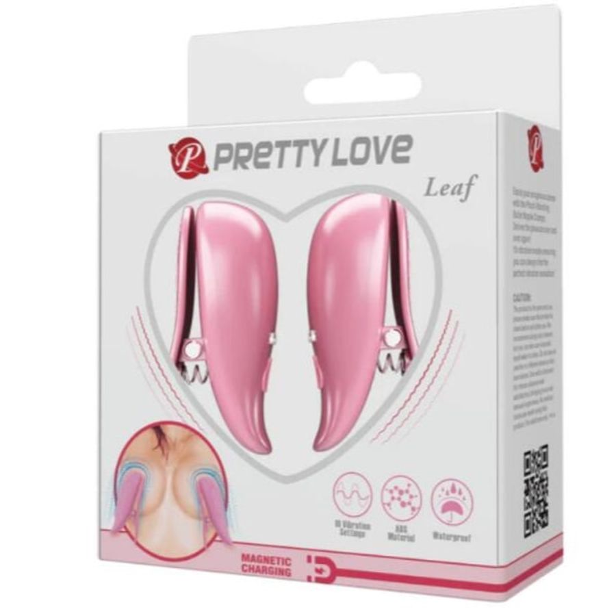 Máy rung massage kích thích nữ Pretty Love Leaf massage núm vú