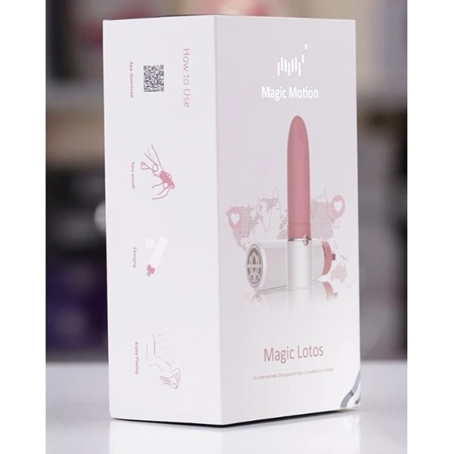 Máy rung Magic Lotos thỏi son thông minh kết nối App nhỏ gọn ngụy trang