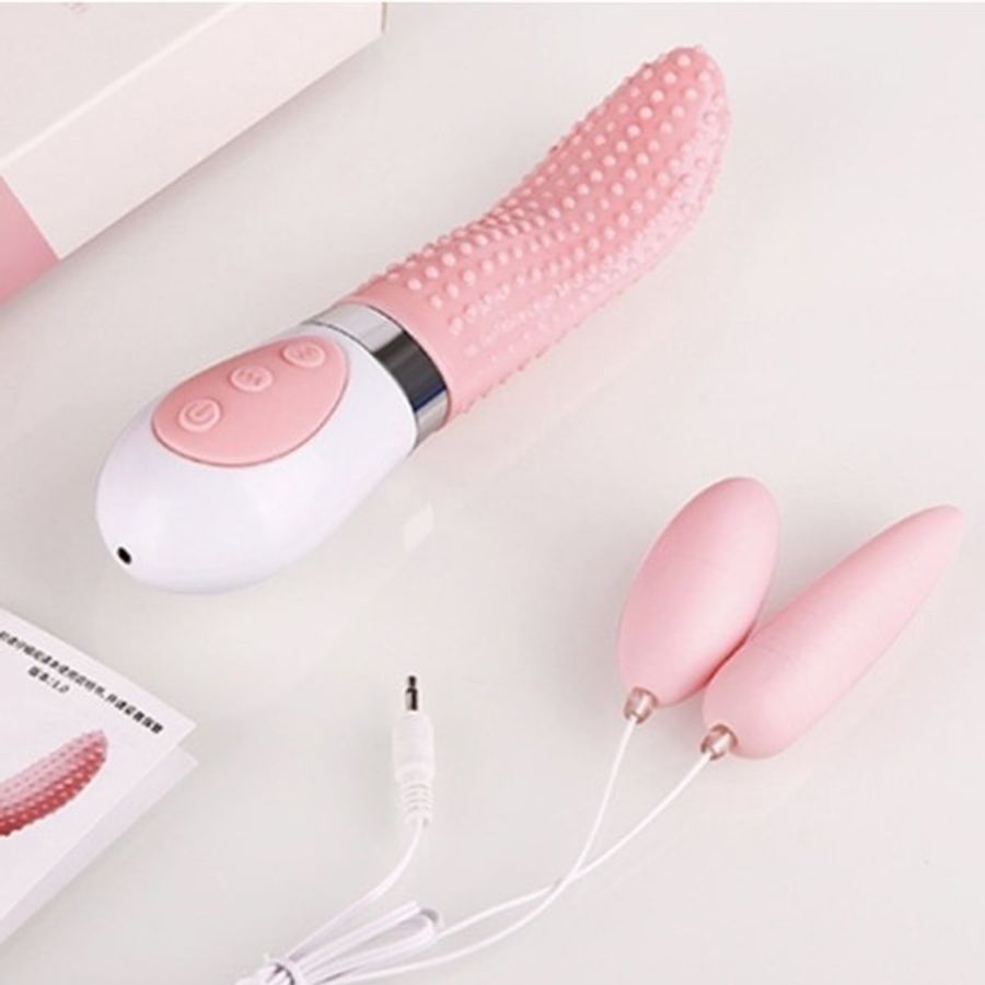 Lưỡi Tongue – Liếm rung hột le âm đạo nhỏ gọn