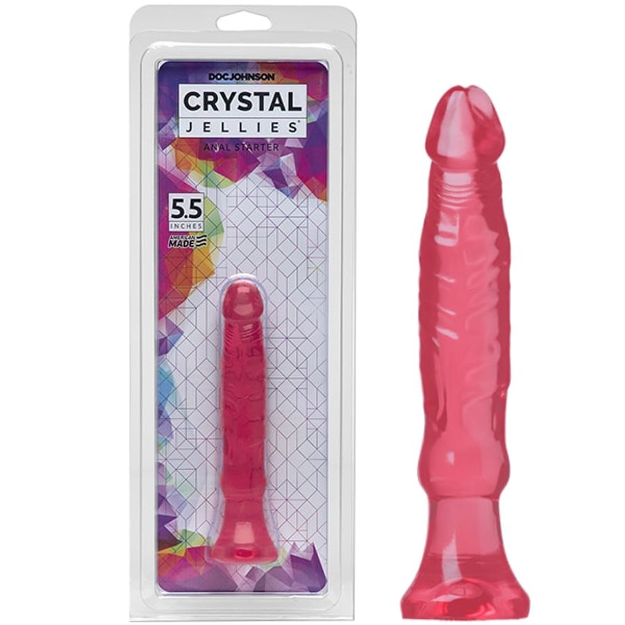 Đồ chơi hậu môn Doc Johnson Crystal Jellies Anal Starter