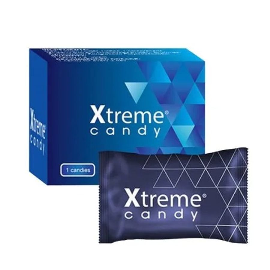 Viên kẹo ngậm nhân sâm cương kéo dài nam 1 Viên Xtreme Candy chính hãng Malaysia