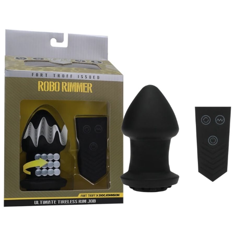 Đồ chơi hậu môn Doc Johnson Fort Troff Robo Rimmer có rung