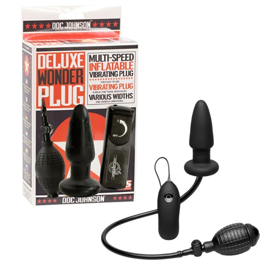 Đồ chơi hậu môn Doc Johnson Deluxe Wonder Plug mạnh mẽ