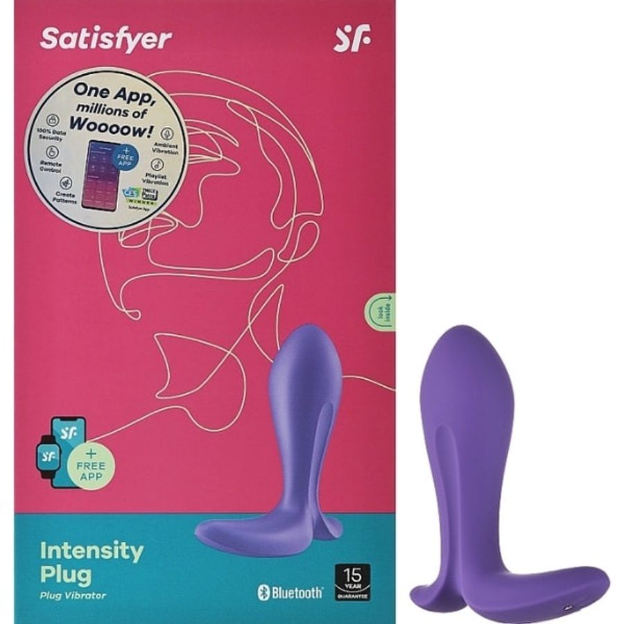 Đồ chơi hậu môn Satisfyer Intensity Plug có rung mạnh mẽ