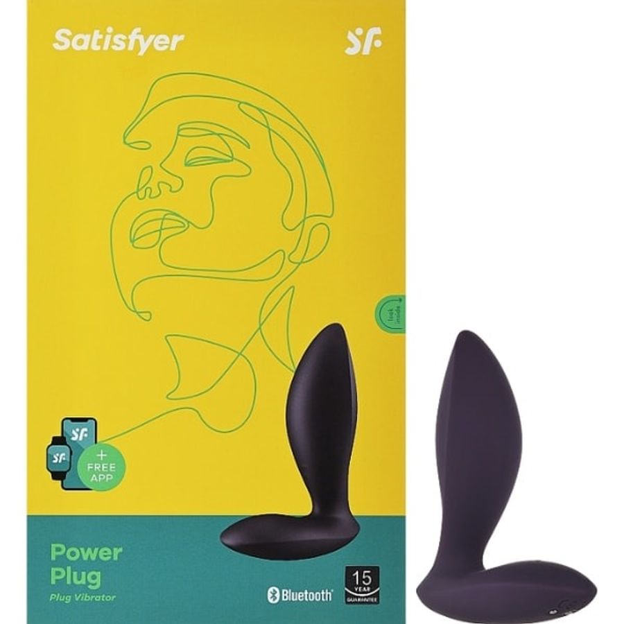Đồ chơi hậu môn Satisfyer Power Plug đa chế độ rung
