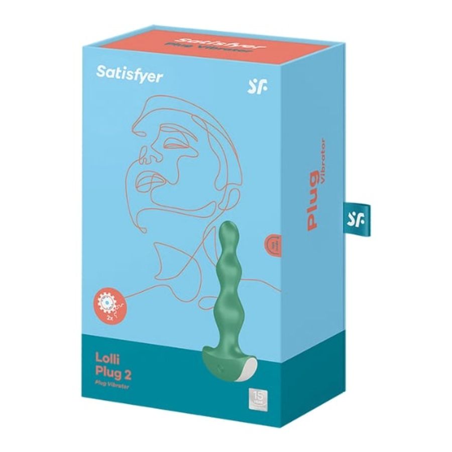 Đồ chơi hậu môn Satisfyer Lolli Plug 2 có rung đầy khoái cảm